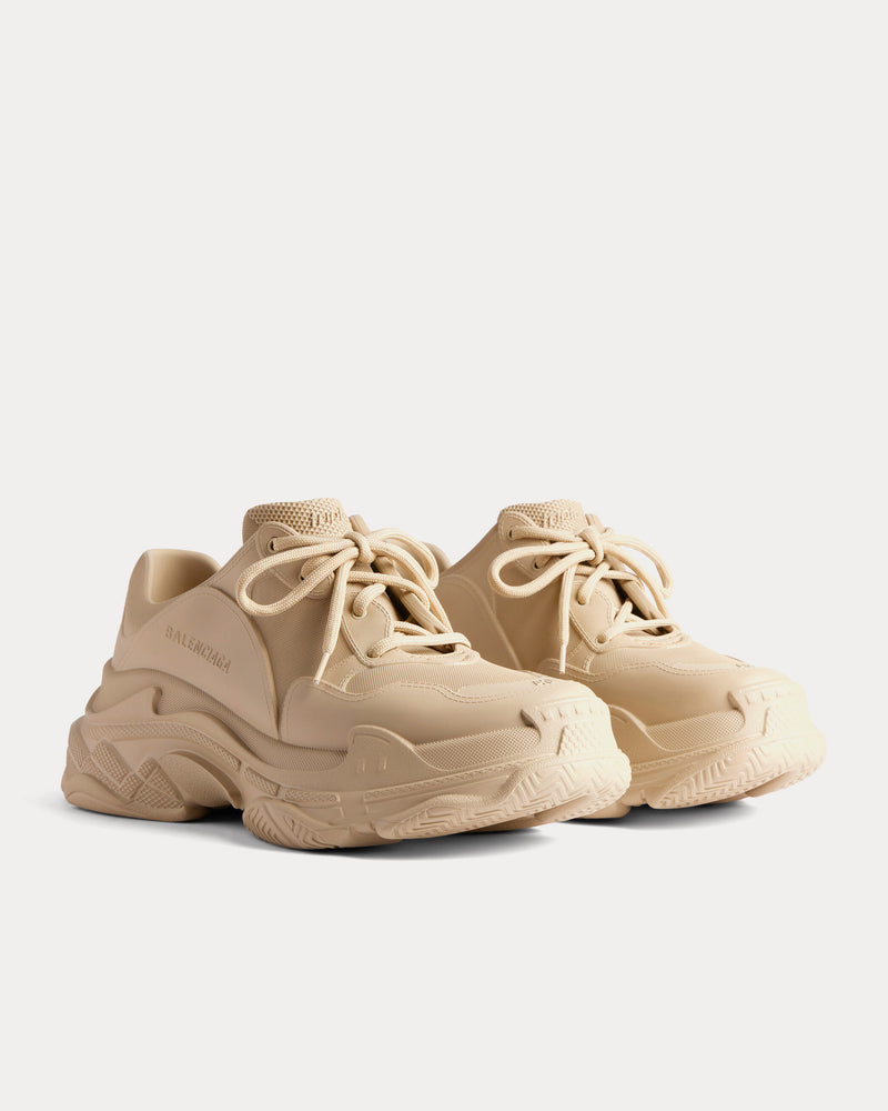 Balenciaga Triple S Mold Full EVA Beige Low Top Sneakers - 3