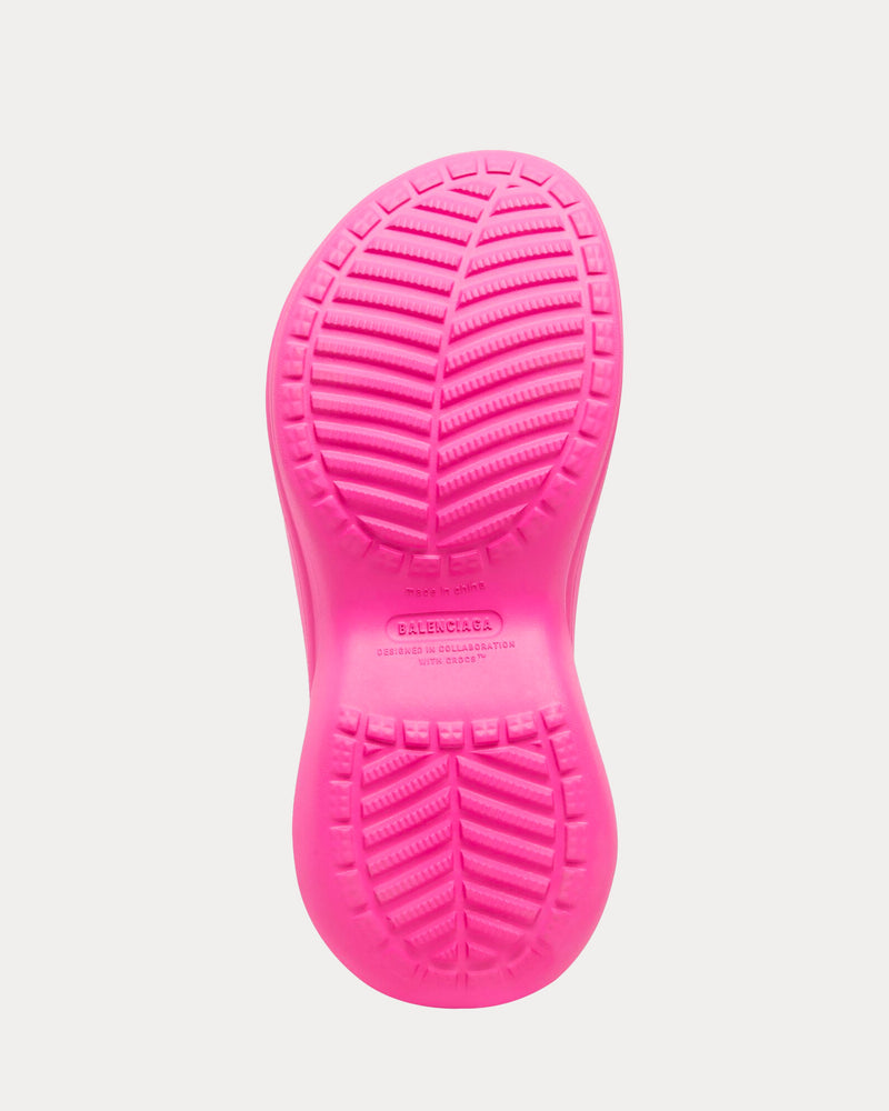 Balenciaga x Crocs Rubber Bright Pink Boots - 3