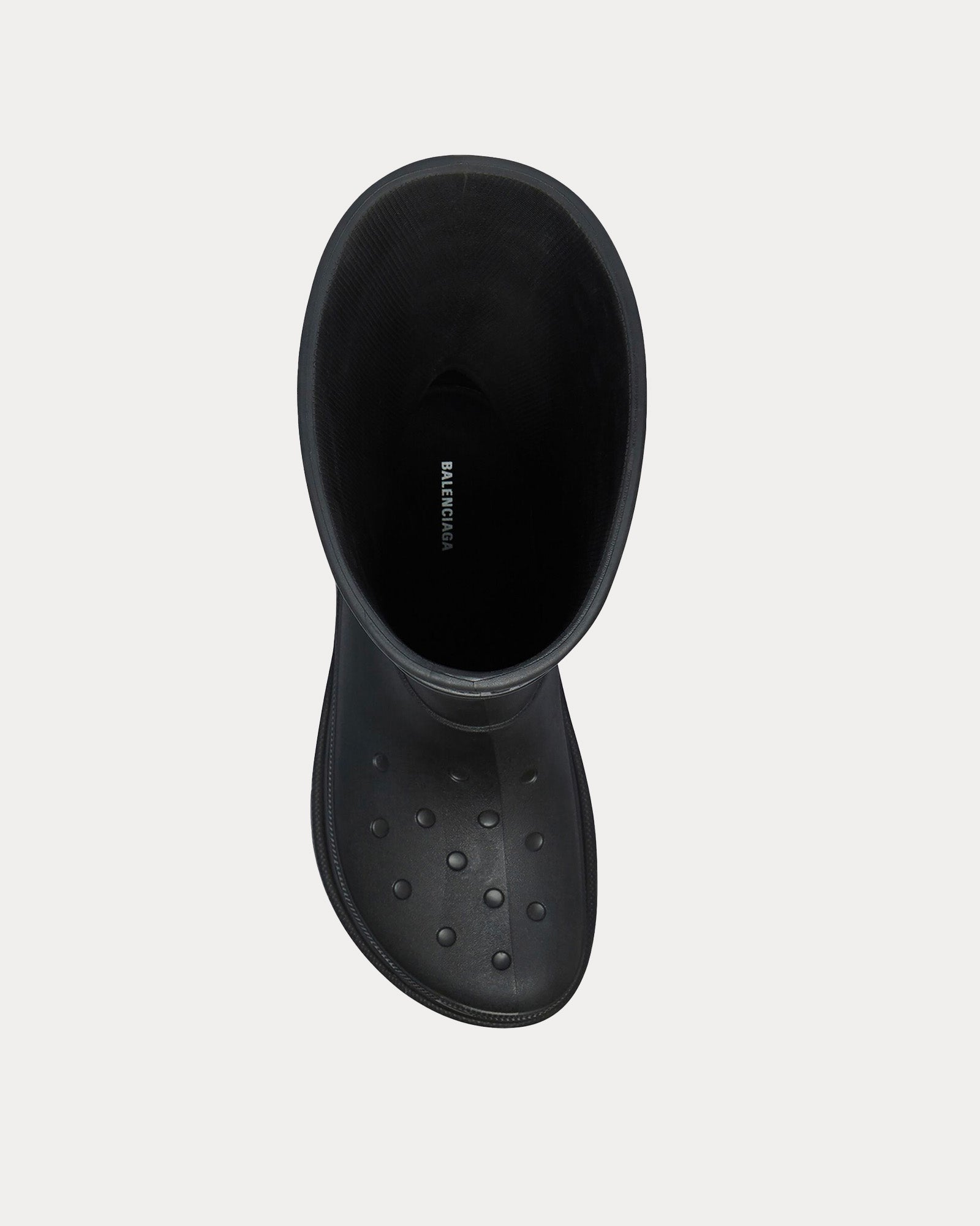 Balenciaga x Crocs Rubber Black Boots - 2