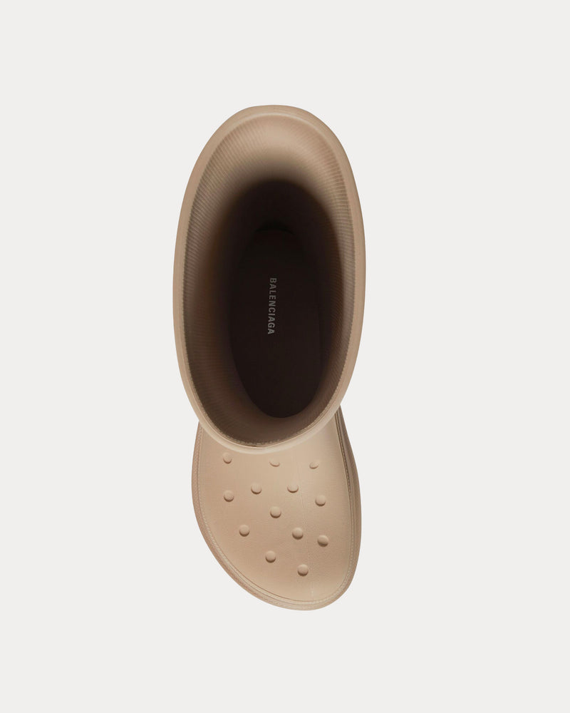 Balenciaga x Crocs Rubber Beige Boots - 2