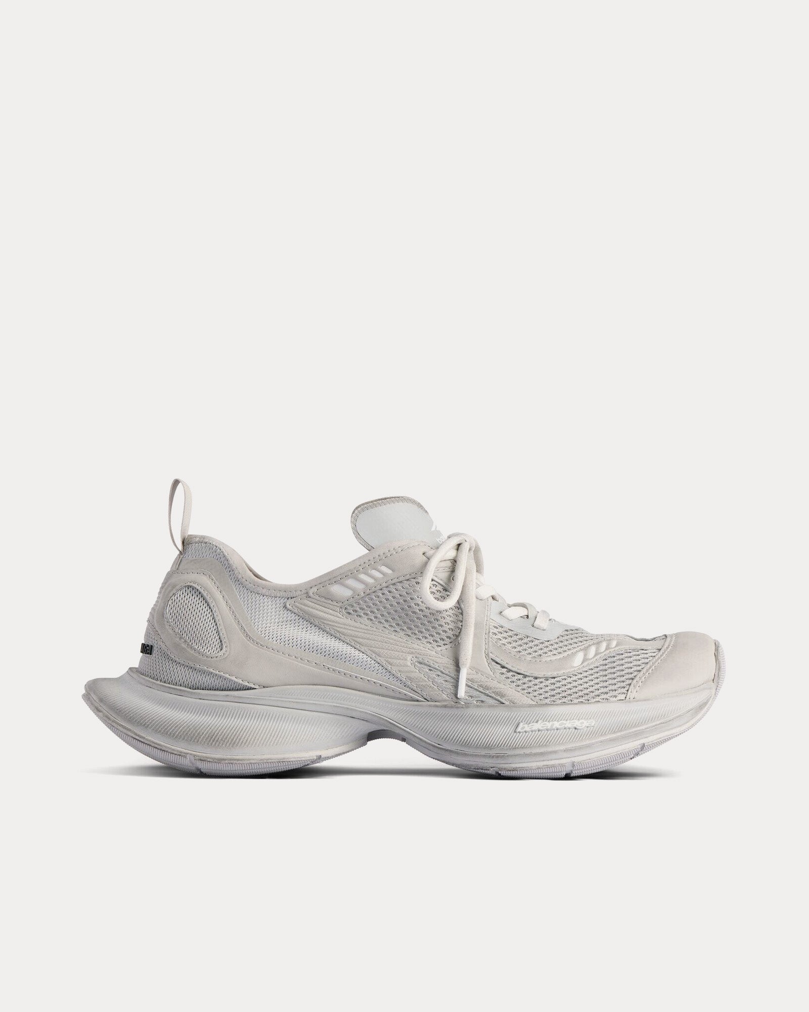 Balenciaga Circuit Light Grey Low Top Sneakers - 1