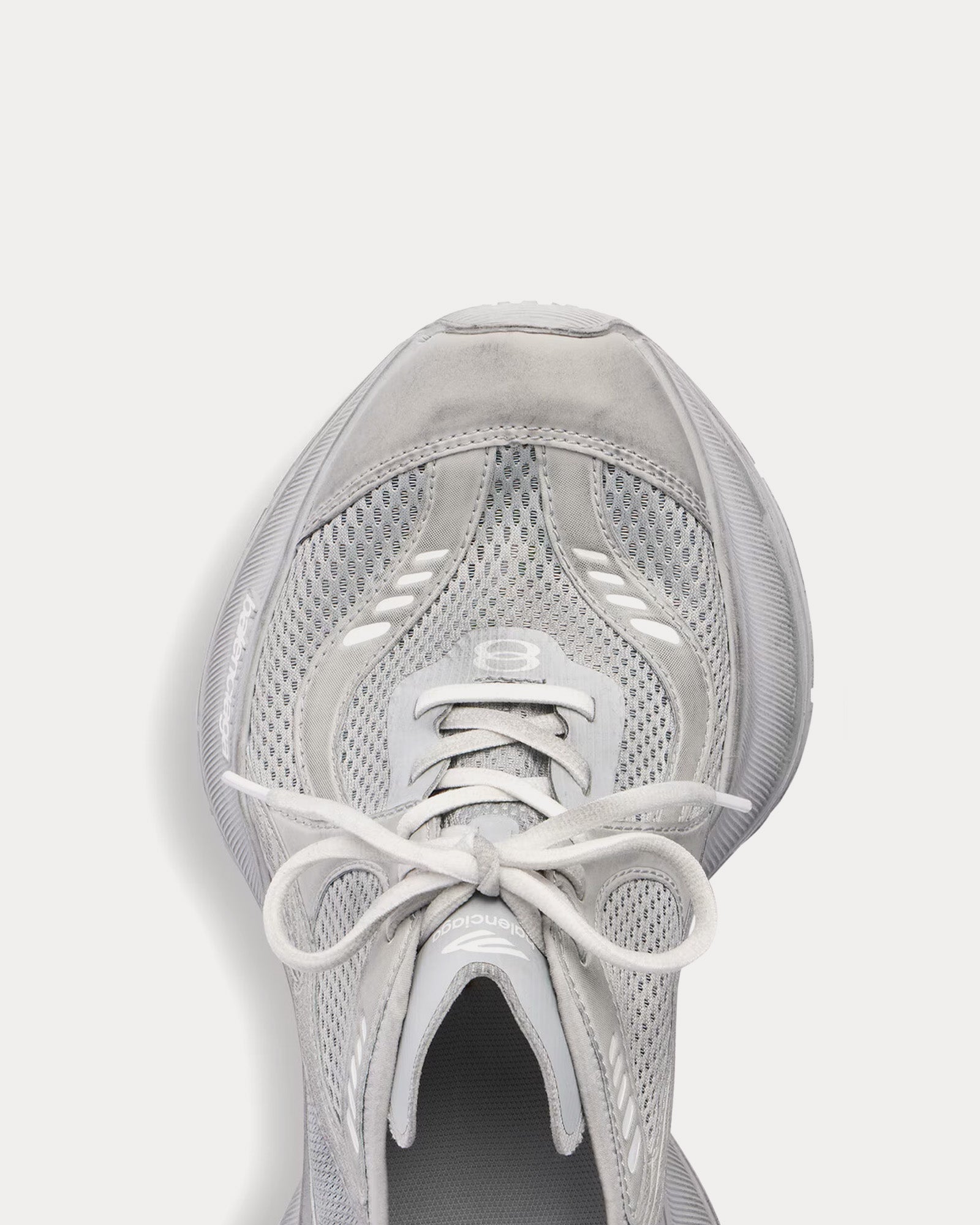 Balenciaga Circuit Light Grey Low Top Sneakers - 5