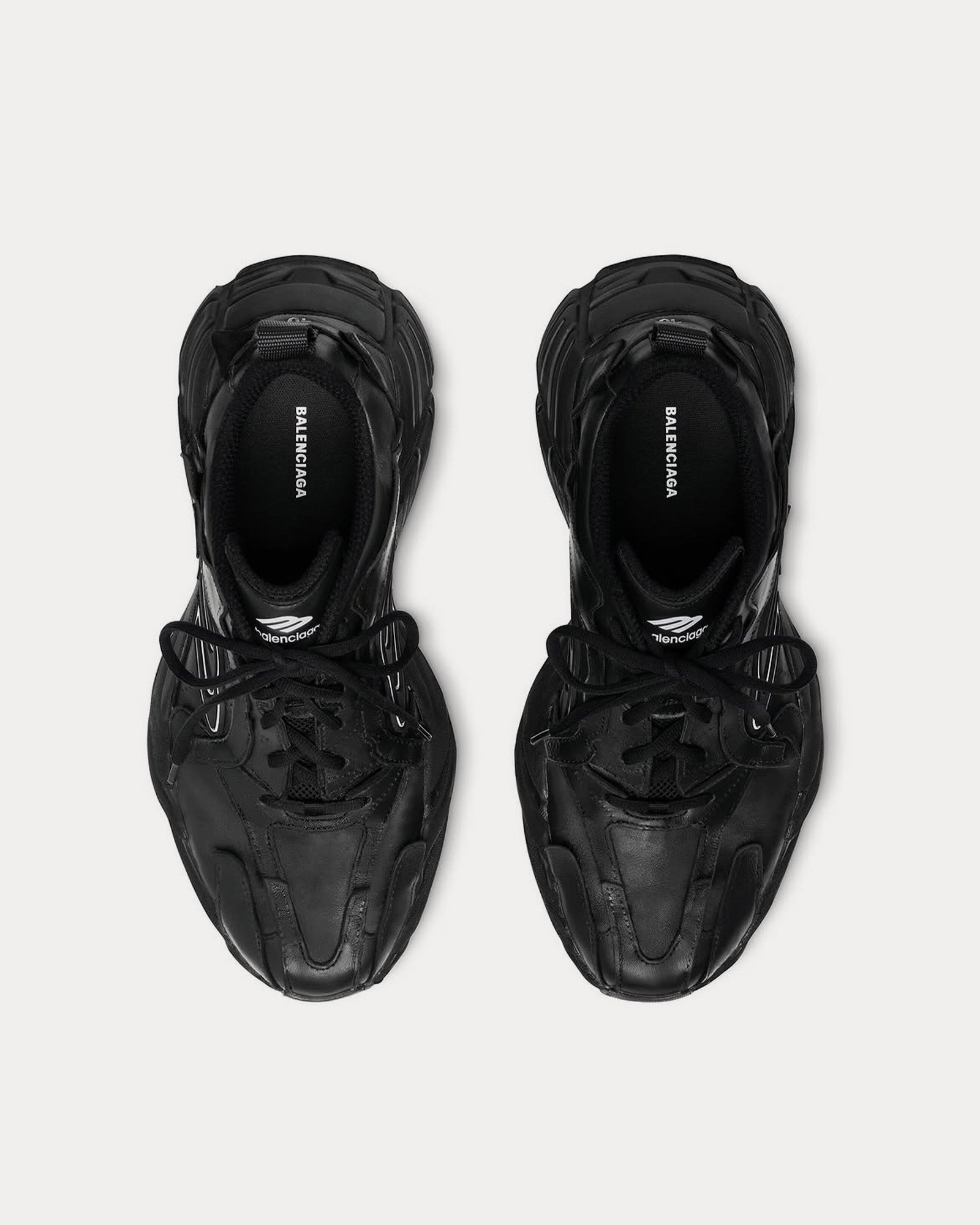 Balenciaga Monday Black Low Top Sneakers - 2