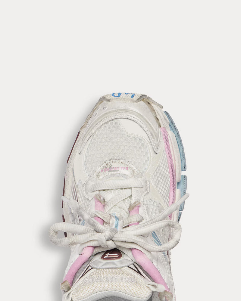 Balenciaga Runner Gradient White / Brown / Blue / Pink / Grey Low Top Sneakers - 5