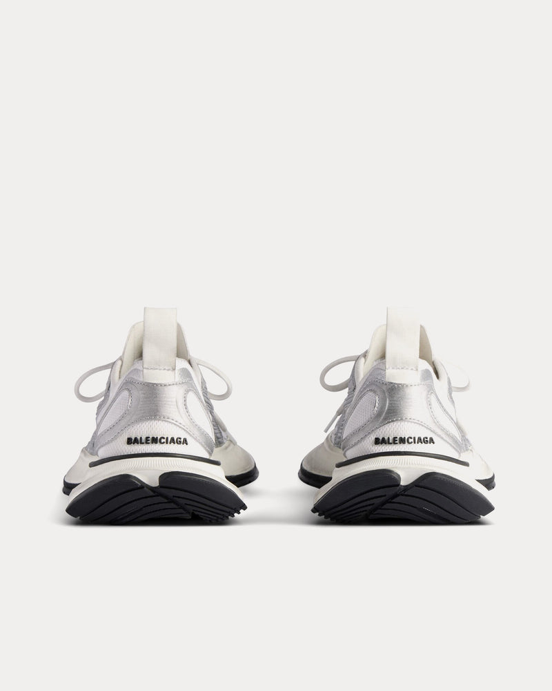 Balenciaga Circuit White / Silver Low Top Sneakers - 3