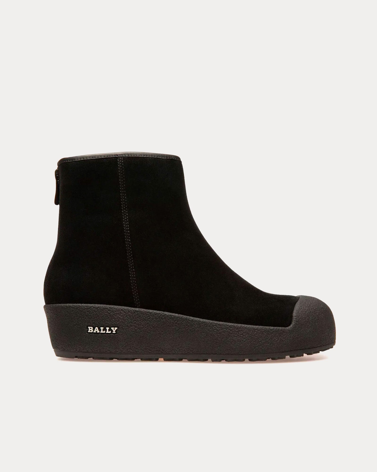 Bally Guard II Leather Black Snow Boots - 1