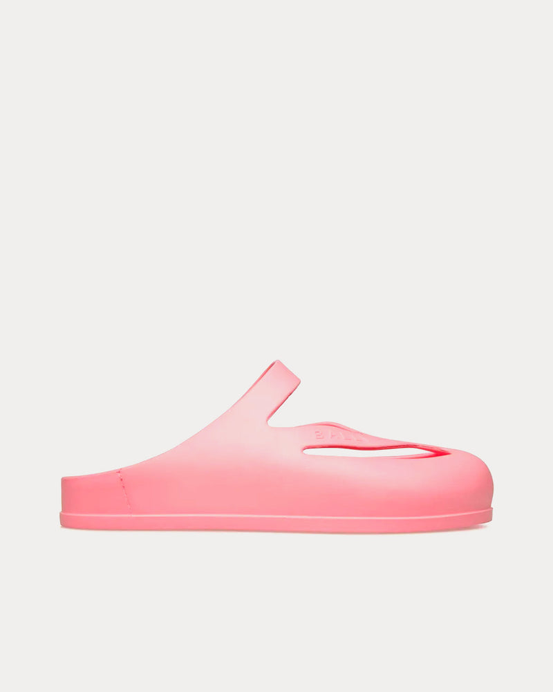 Bally Oaks Rubber Pink Slide Sandals - 1