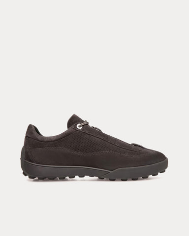 Bally Manto Runner Suede Dark Grey Low Top Sneakers