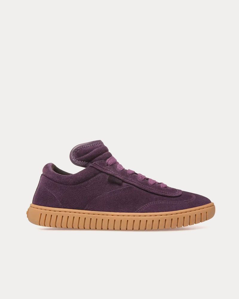 Bally Player Suede Orchid / Amber Low Top Sneakers - 1