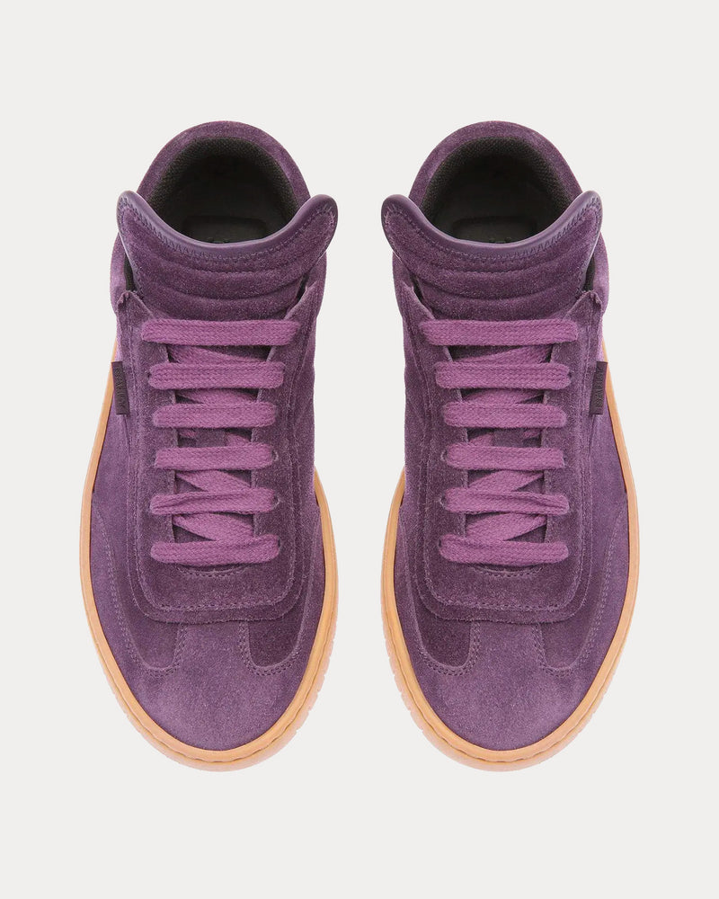 Bally Player Suede Orchid / Amber Low Top Sneakers - 2