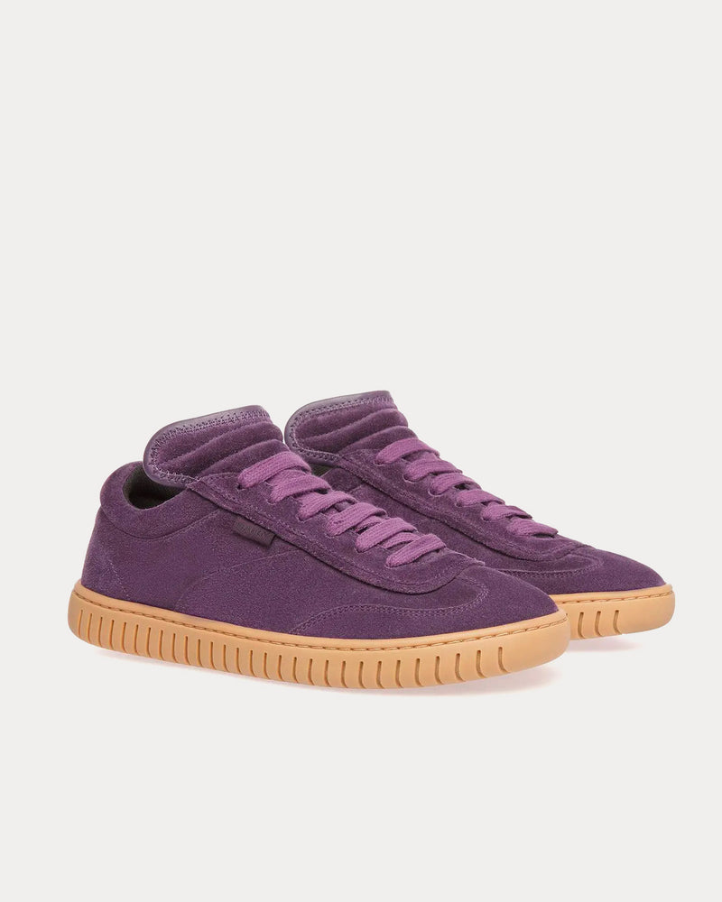 Bally Player Suede Orchid / Amber Low Top Sneakers - 3