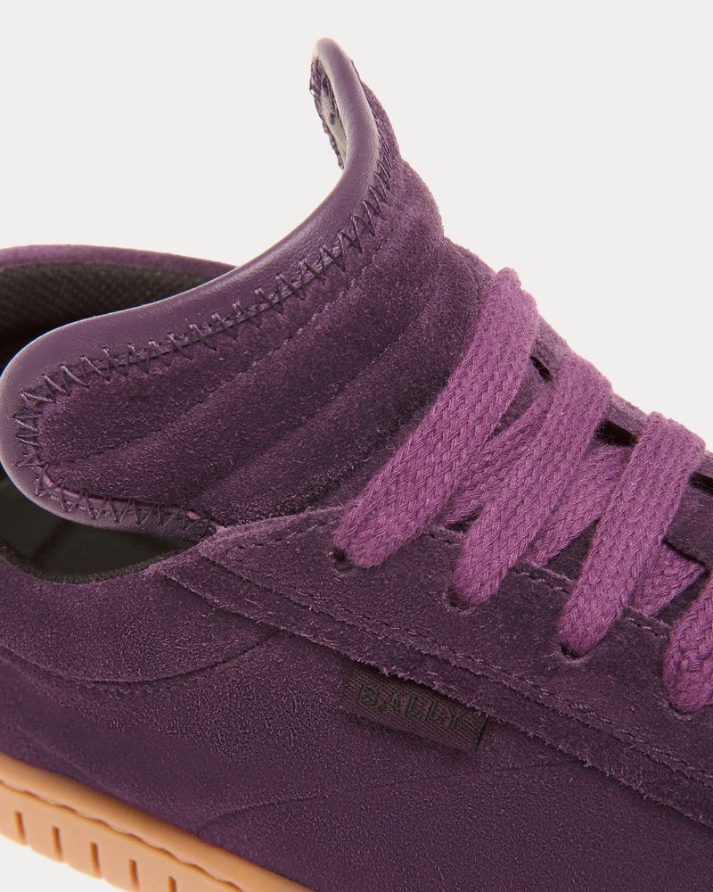 Bally Player Suede Orchid / Amber Low Top Sneakers - 5