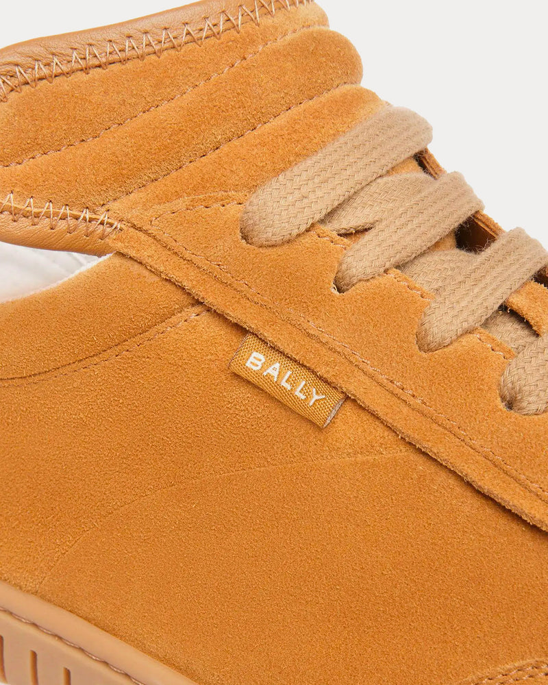 Bally Player Suede Desert / Amber Low Top Sneakers - 4