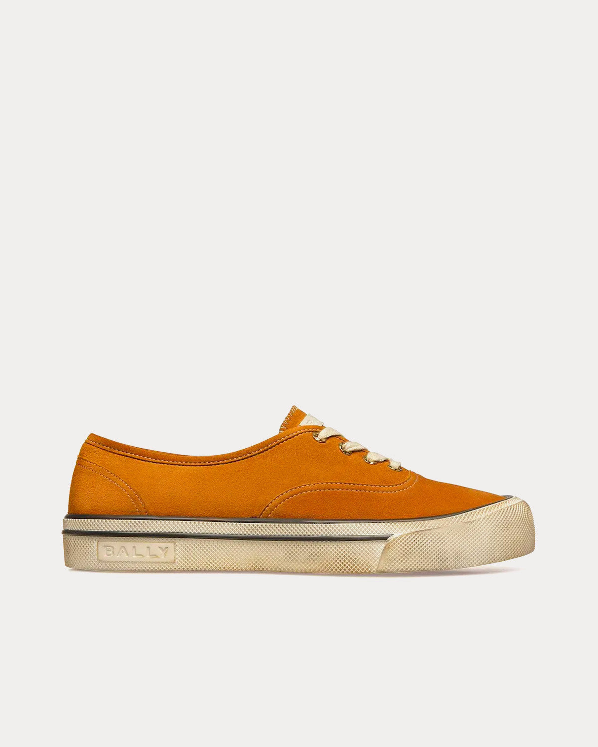 Bally Santa Ana Suede Brown Low Top Sneakers - 1