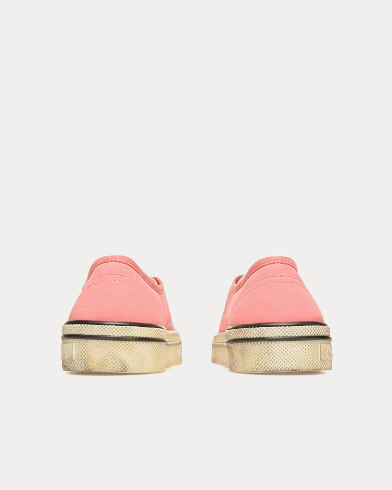 Bally Santa Ana Suede Pink Low Top Sneakers - 3