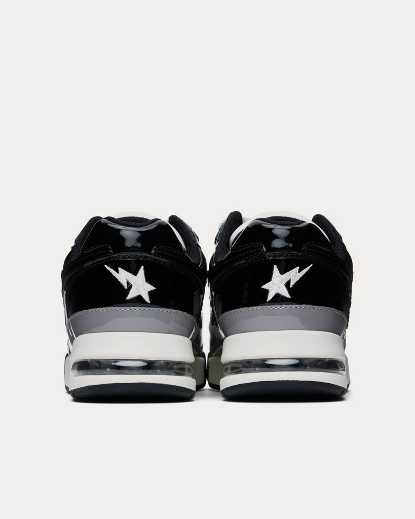 A Bathing APE Road Sta #2 M1 Black / White Low Top Sneakers