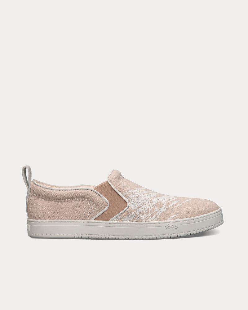 Berluti Playtime Cotton Beige Slip On Sneakers - 1