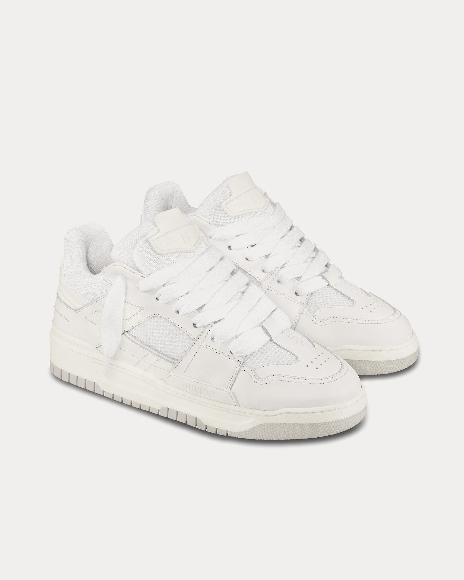 Bihrod Persy All White Low Top Sneakers - 2