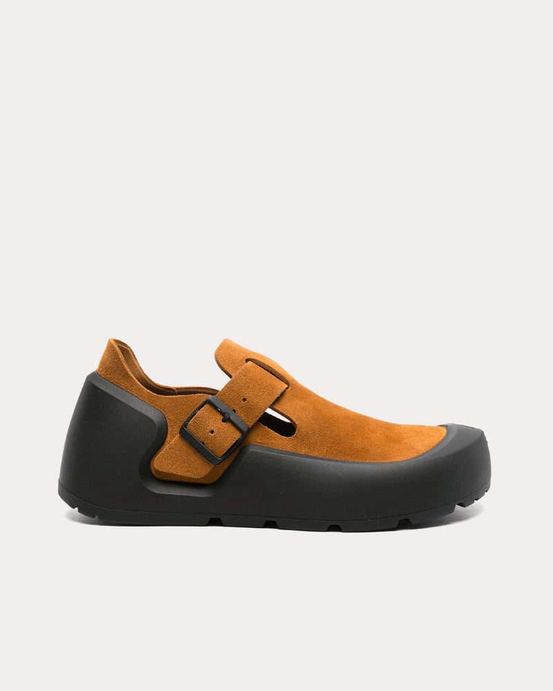 Birkenstock Reykjavik Suede Mink Clogs - 1