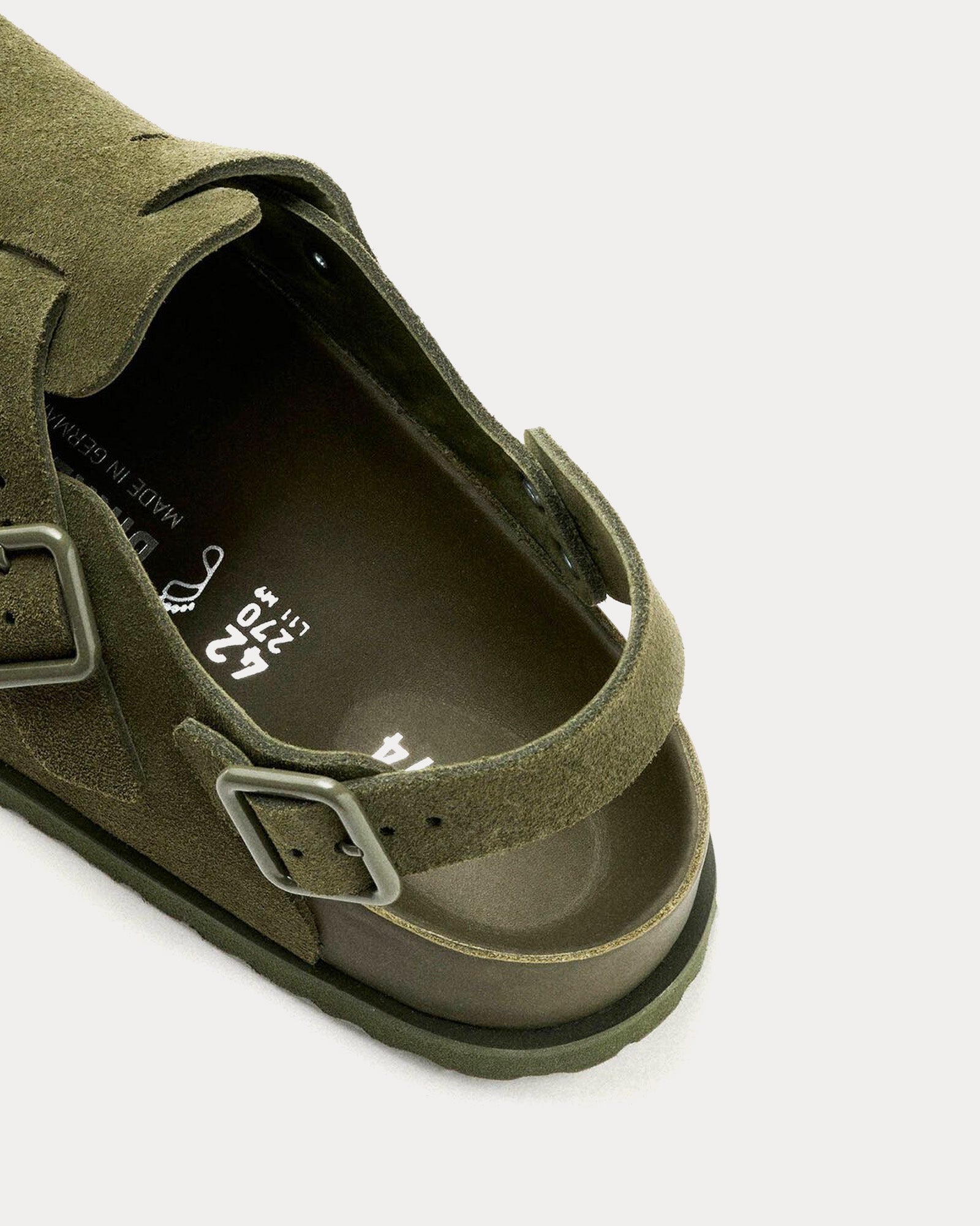 Birkenstock 1774 IV Tokio Moss Green Clogs - 3