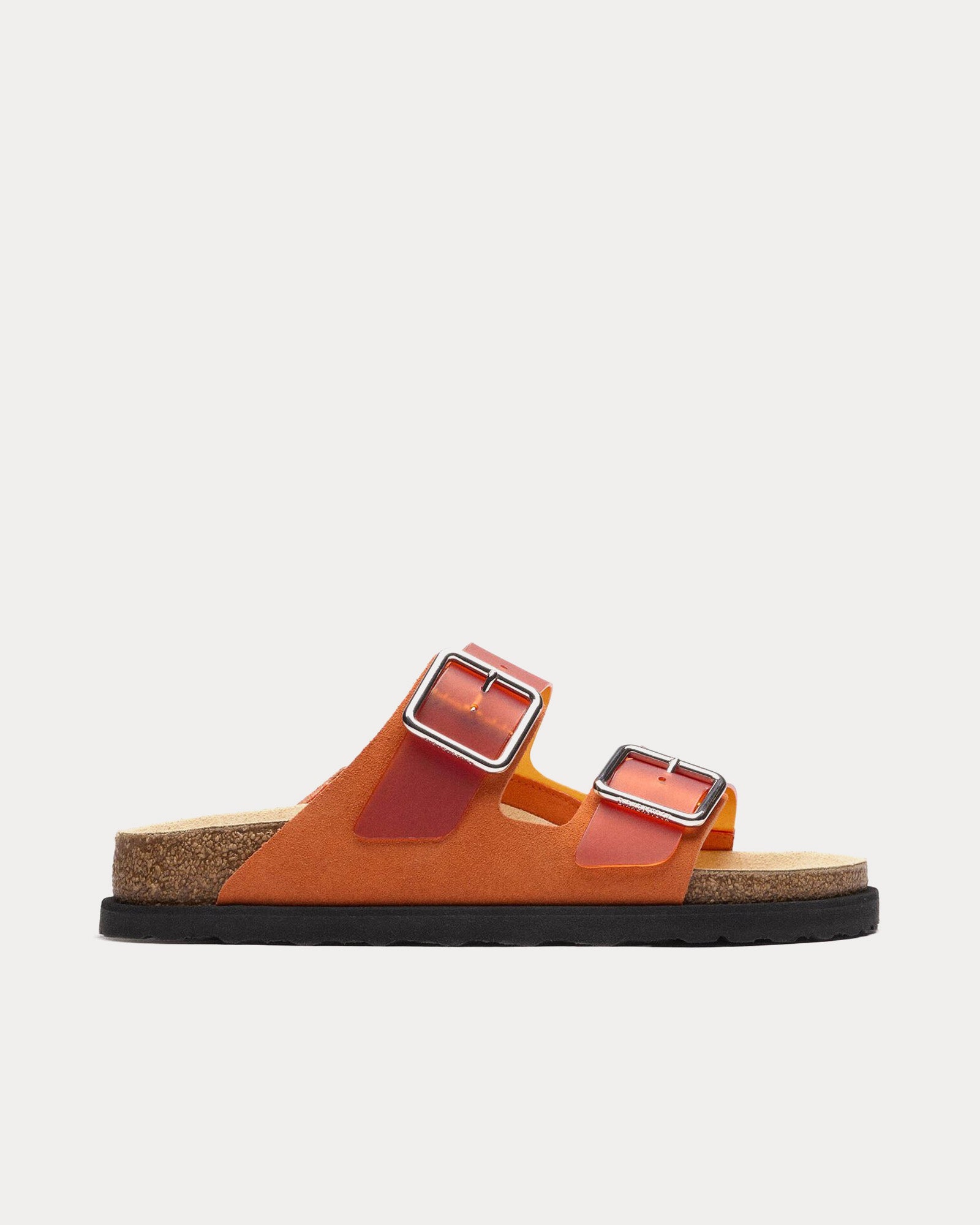 Birkenstock 1774 Arizona Milky Vibrant Orange Sandals - 1