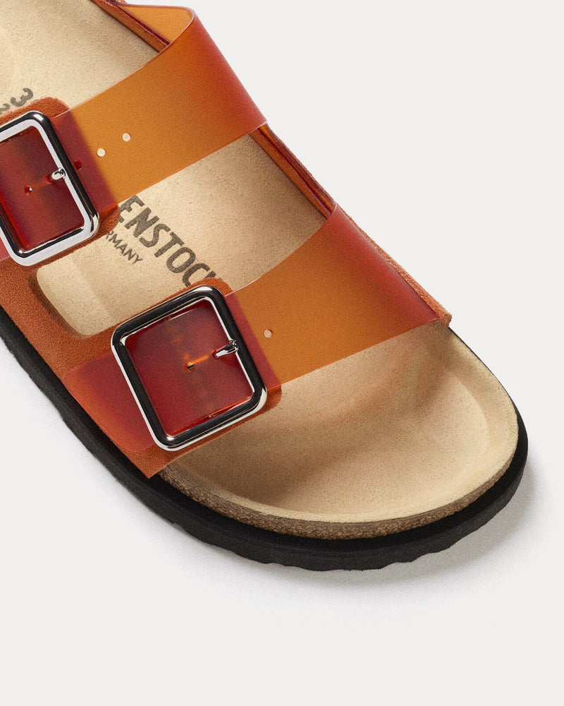 Birkenstock 1774 Arizona Milky Vibrant Orange Sandals - 2