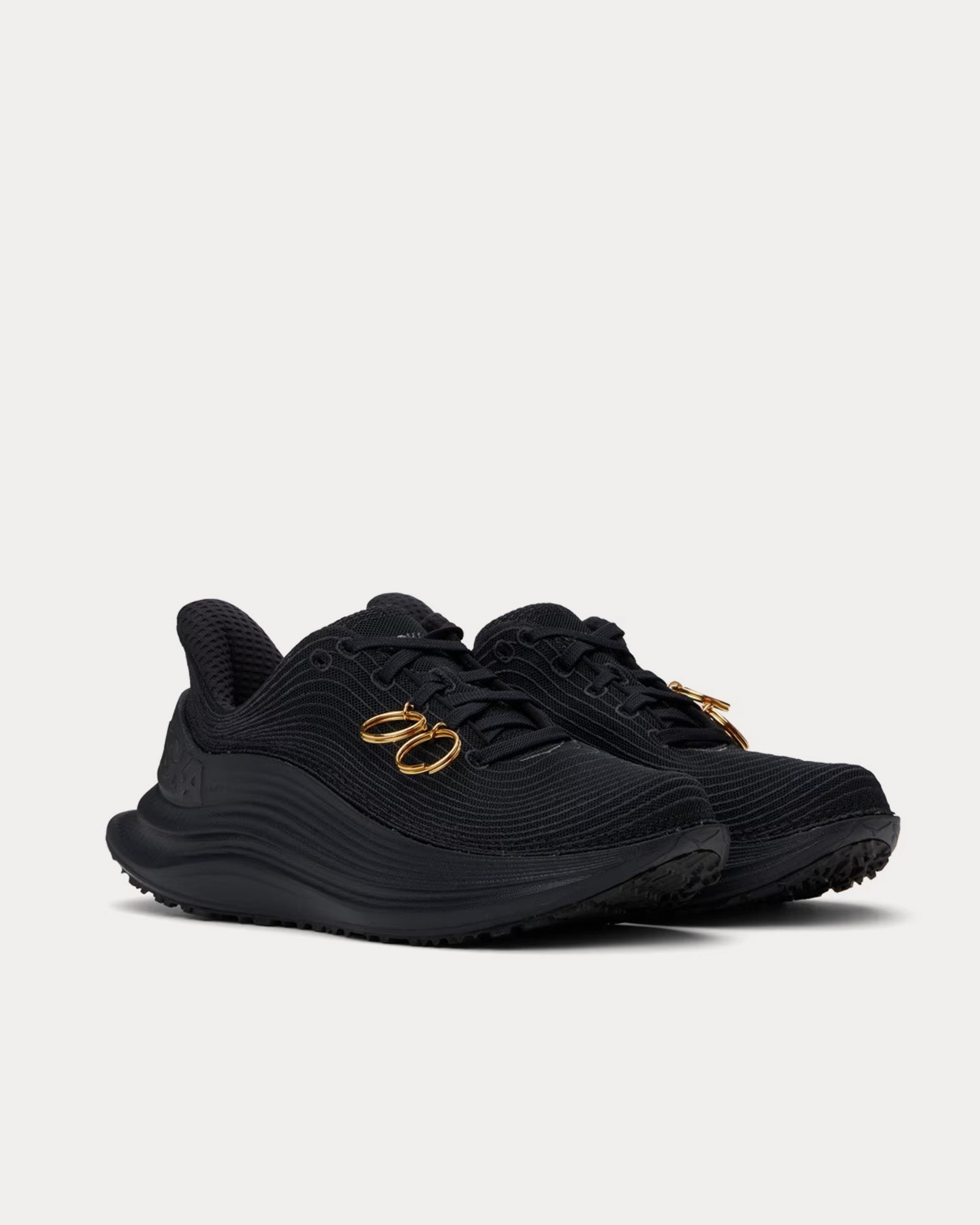 Hoka x Comme des Garçons Black TC 1.0 Black Running Shoes - 2