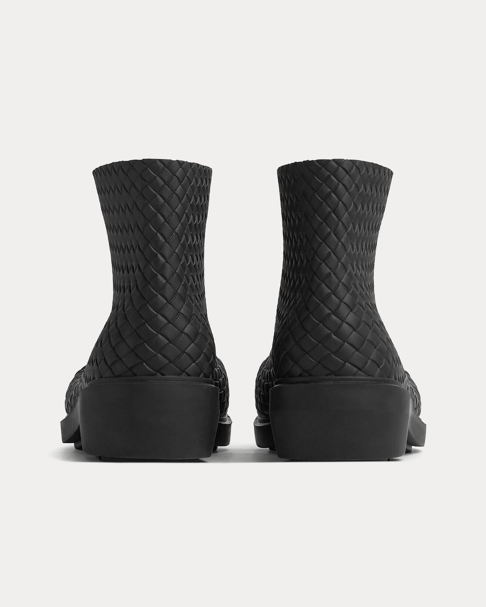 Bottega Veneta Fireman Ankle Black Boots - 3