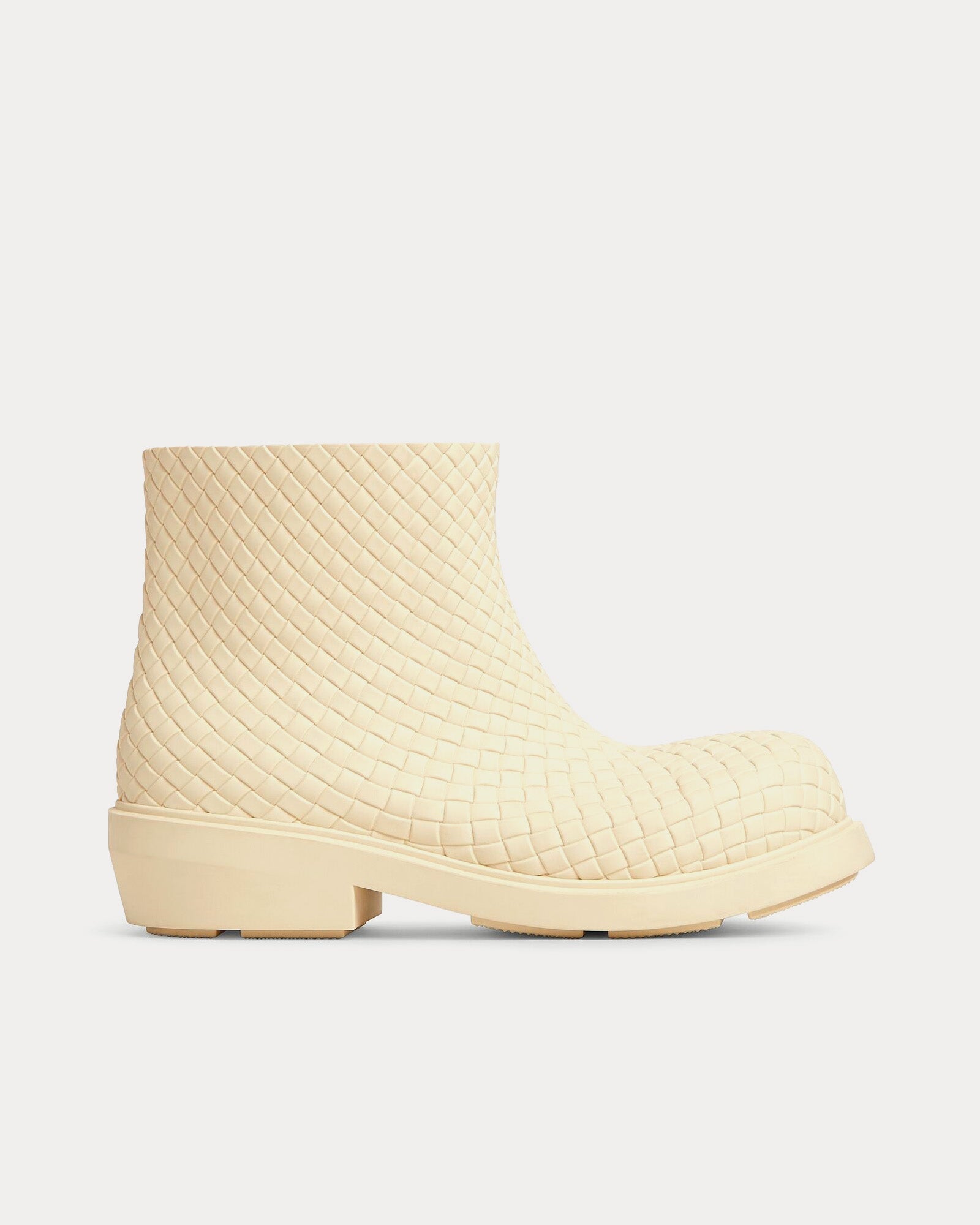 Bottega Veneta Fireman Ankle Sea Salt Boots - 1