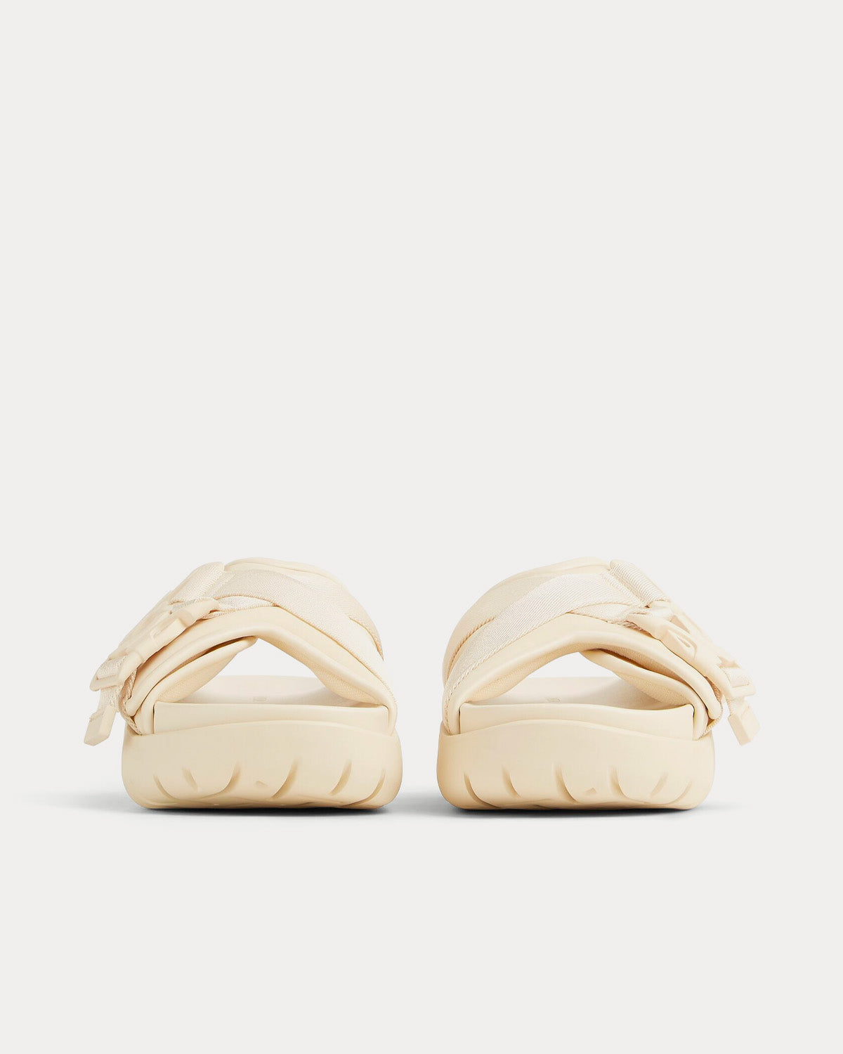 Bottega Veneta Snap Slide Sea Salt Sandals - 3