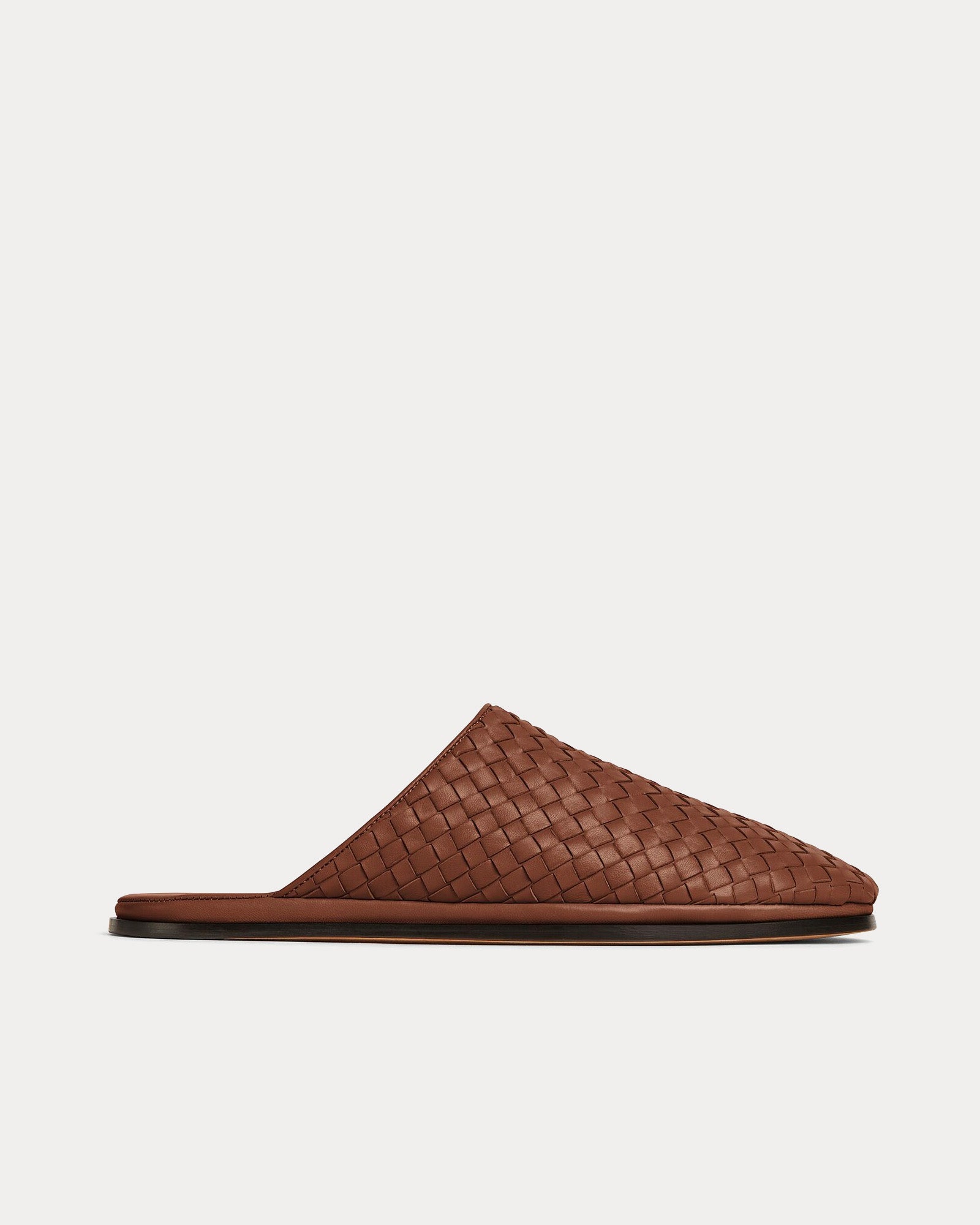 Bottega Veneta Sunday Slipper Brown Sugar Slip Ons - 1