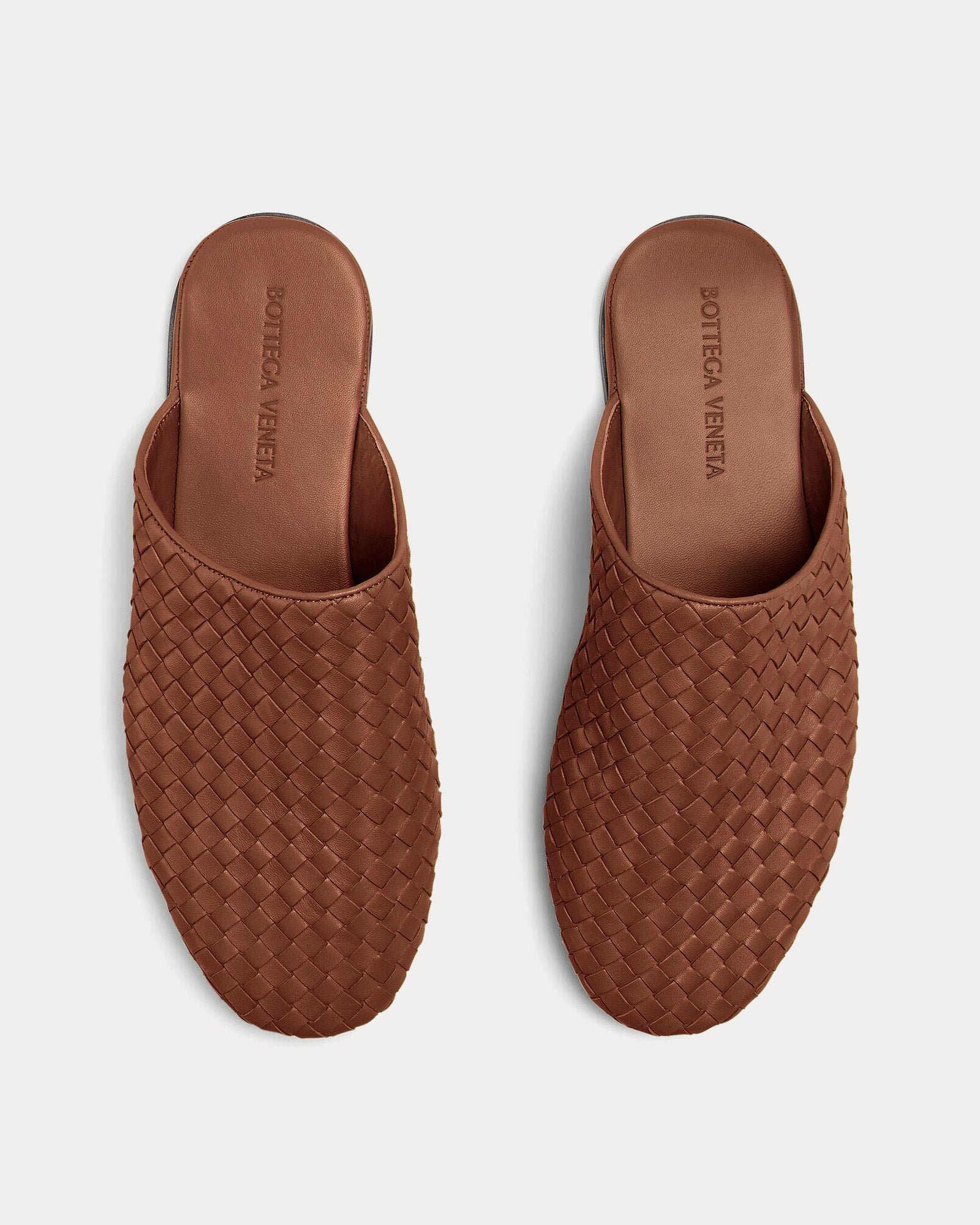 Bottega Veneta Sunday Slipper Brown Sugar Slip Ons - 2