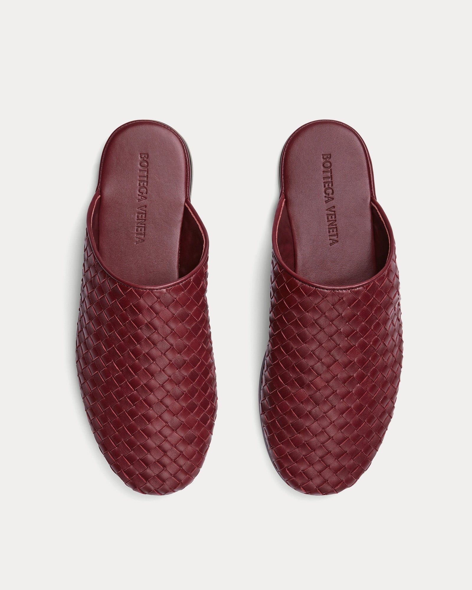 Bottega Veneta Sunday Slipper Merlot Slip Ons - 2