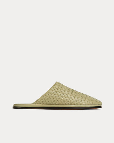 Bottega Veneta Sunday Slipper Travertine Slip Ons