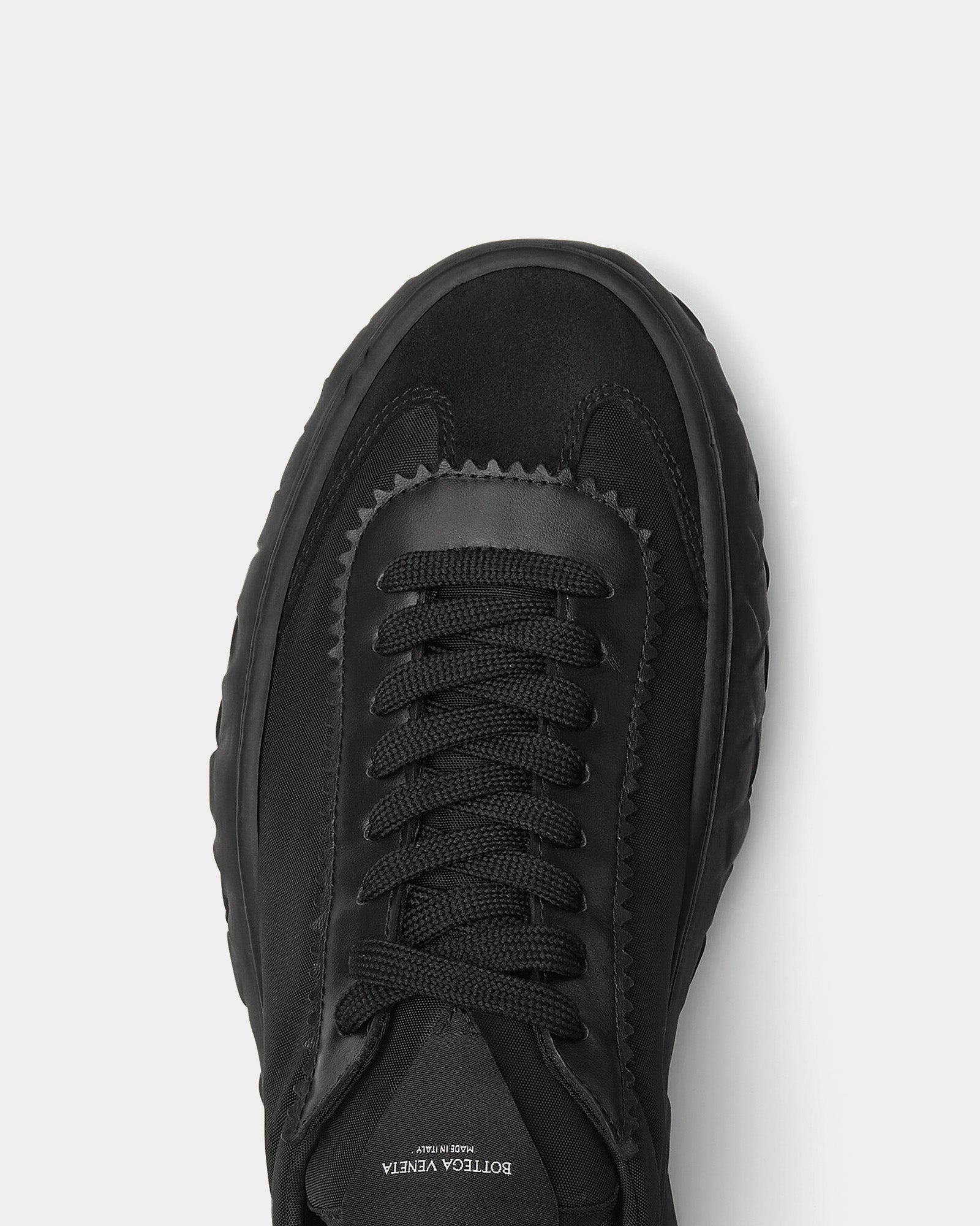 Bottega Veneta Apollo Black Low Top Sneakers - 4