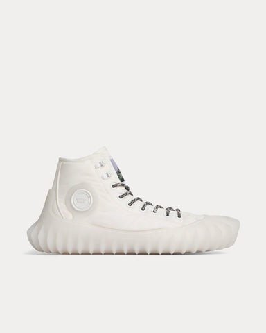 Bottega Veneta Denver Optic White High Top Sneakers