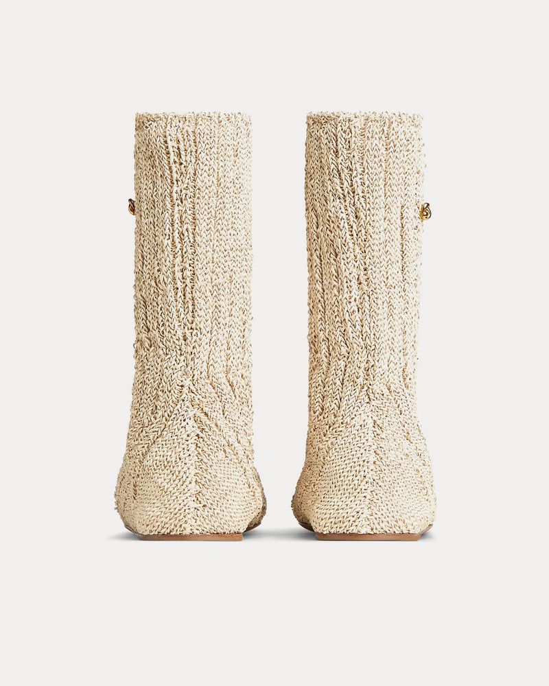 Bottega Veneta Domenica Sea Salt Boots - 3