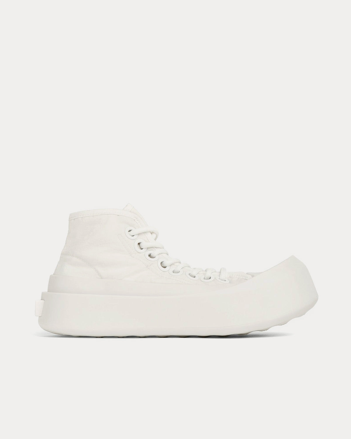 Bottega Veneta Jumbo Optic White High Top Sneakers - 1