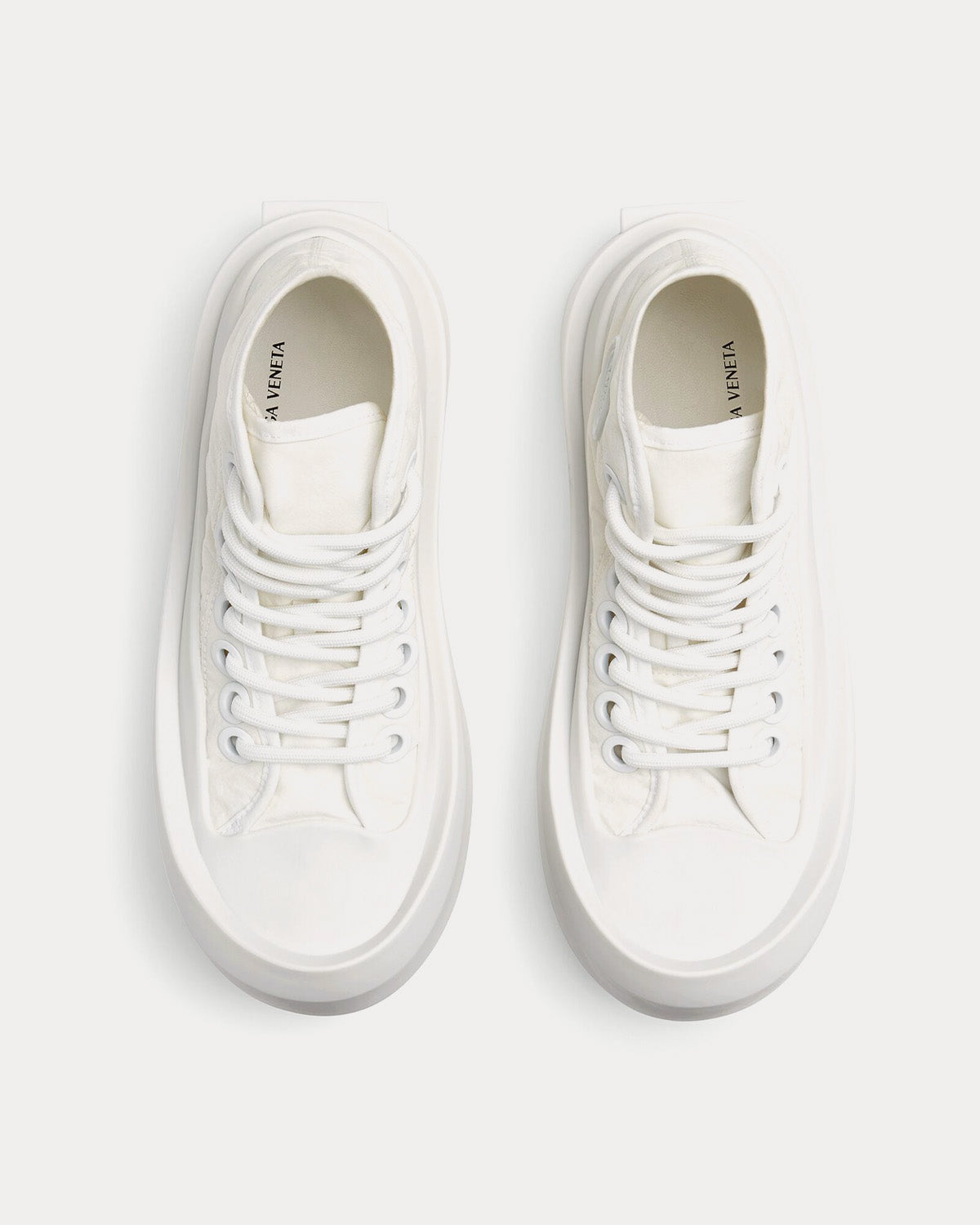 Bottega Veneta Jumbo Optic White High Top Sneakers - 2