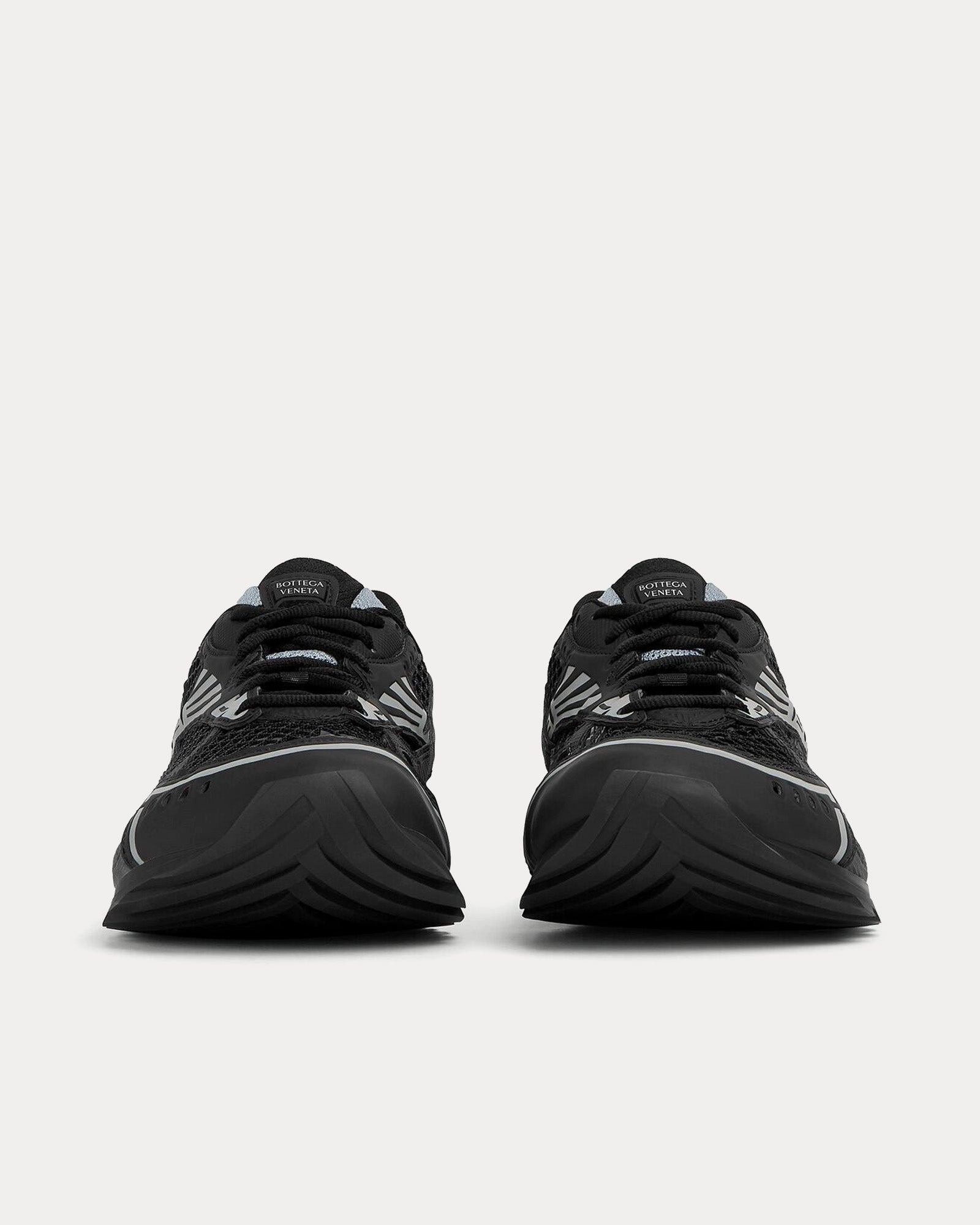 Bottega Veneta Orbit Black Low Top Sneakers - 3