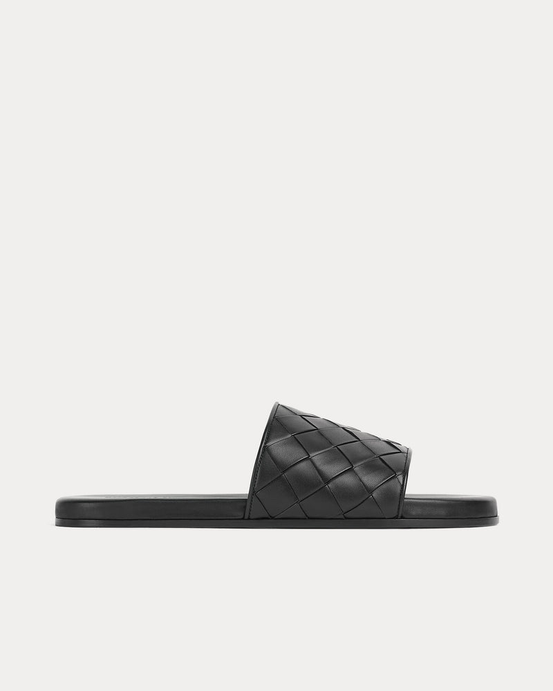 Bottega Veneta Sunday Black Mules - 1