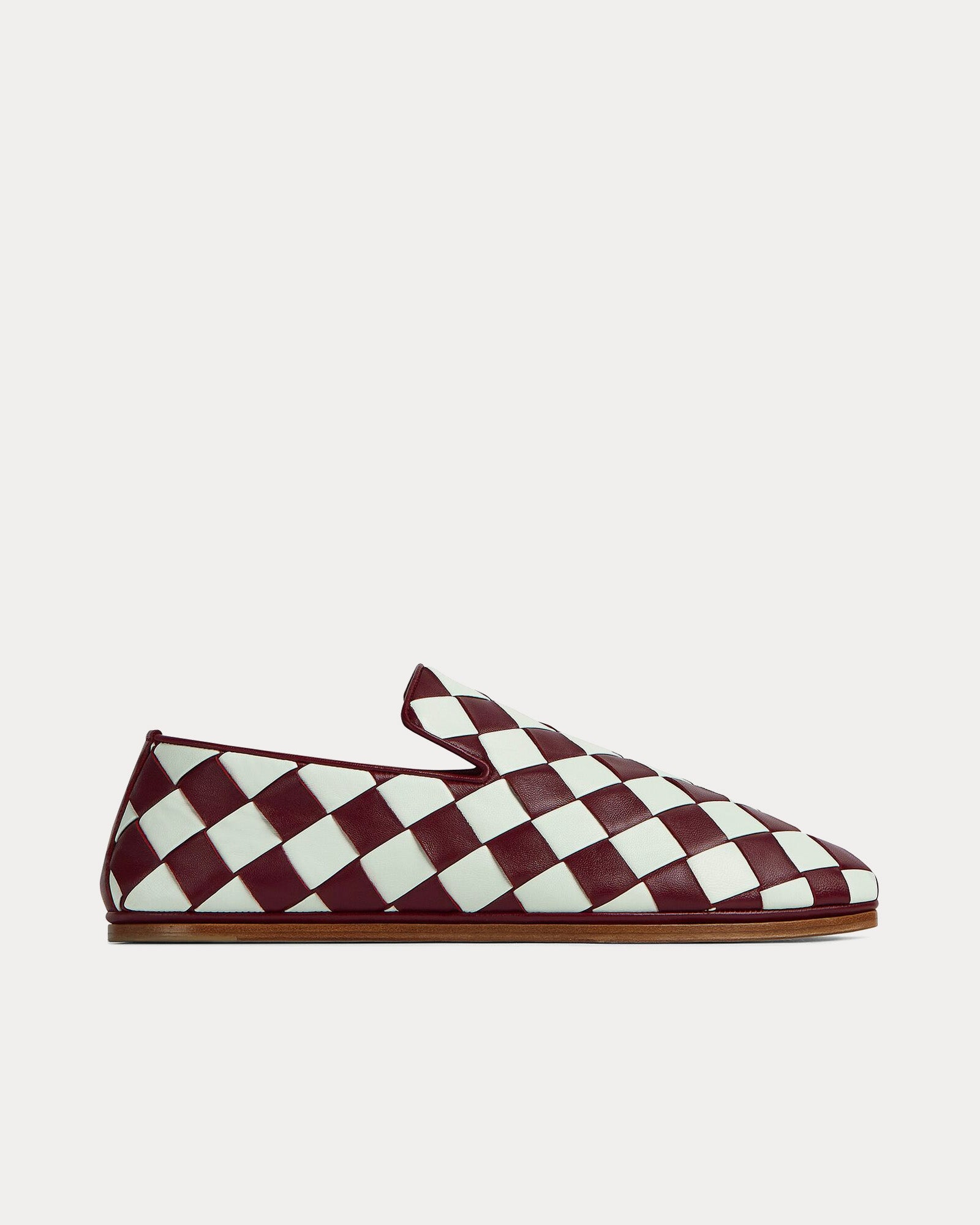 Bottega Veneta Sunday Slipper Glacier / Barolo Slip Ons - 1