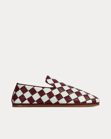 Bottega Veneta Sunday Slipper Glacier / Barolo Slip Ons