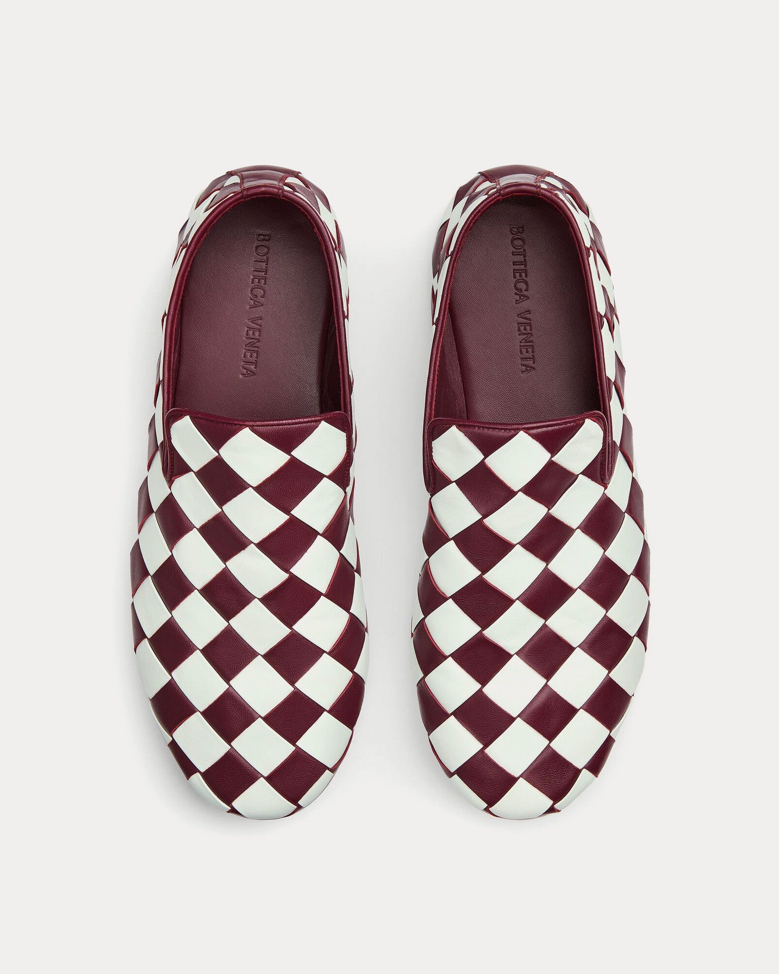 Bottega Veneta Sunday Slipper Glacier / Barolo Slip Ons - 2