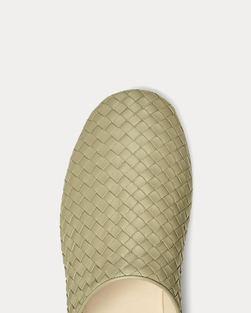 Bottega Veneta Sunday Slipper Travertine/ Sea Salt Slides - 4