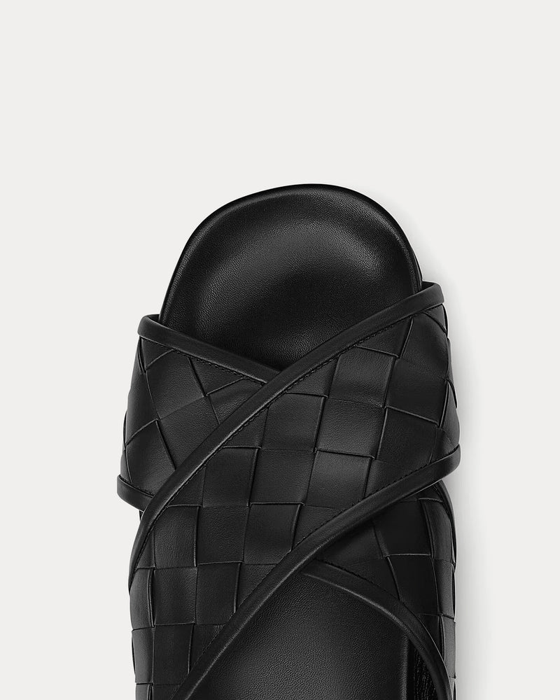 Bottega Veneta Tarik Black Mules - 3