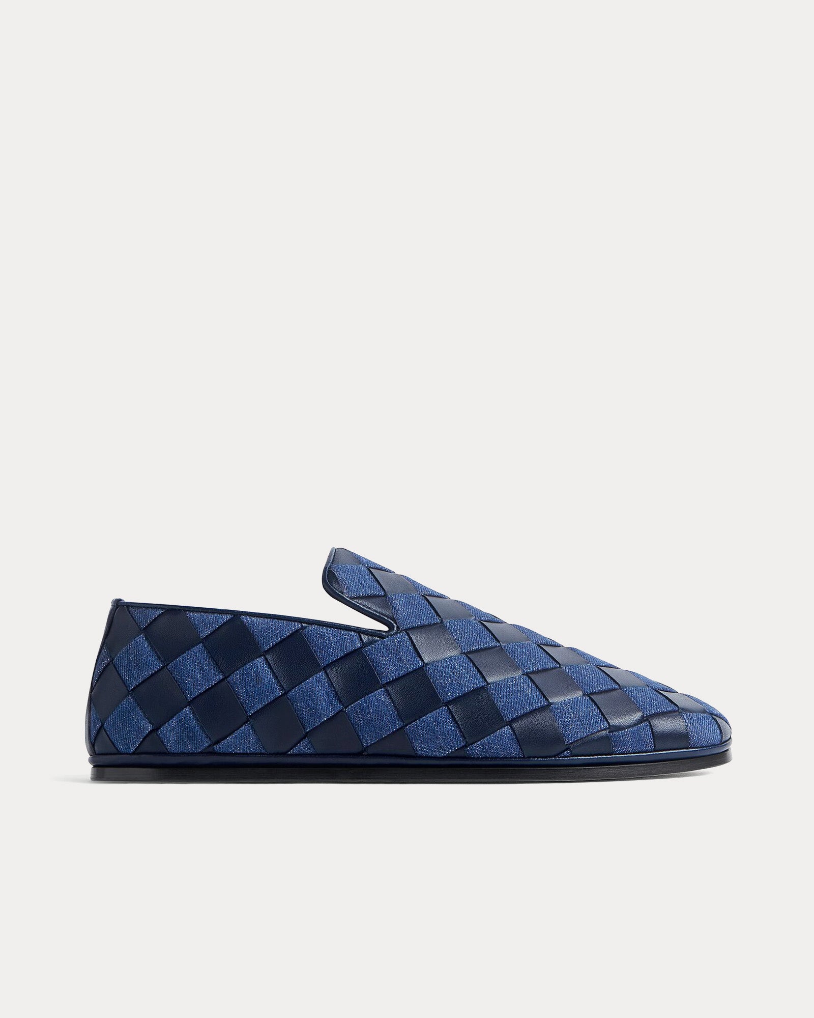 Bottega Veneta Sunday Slipper Indigo / Abyss Slip Ons - 1