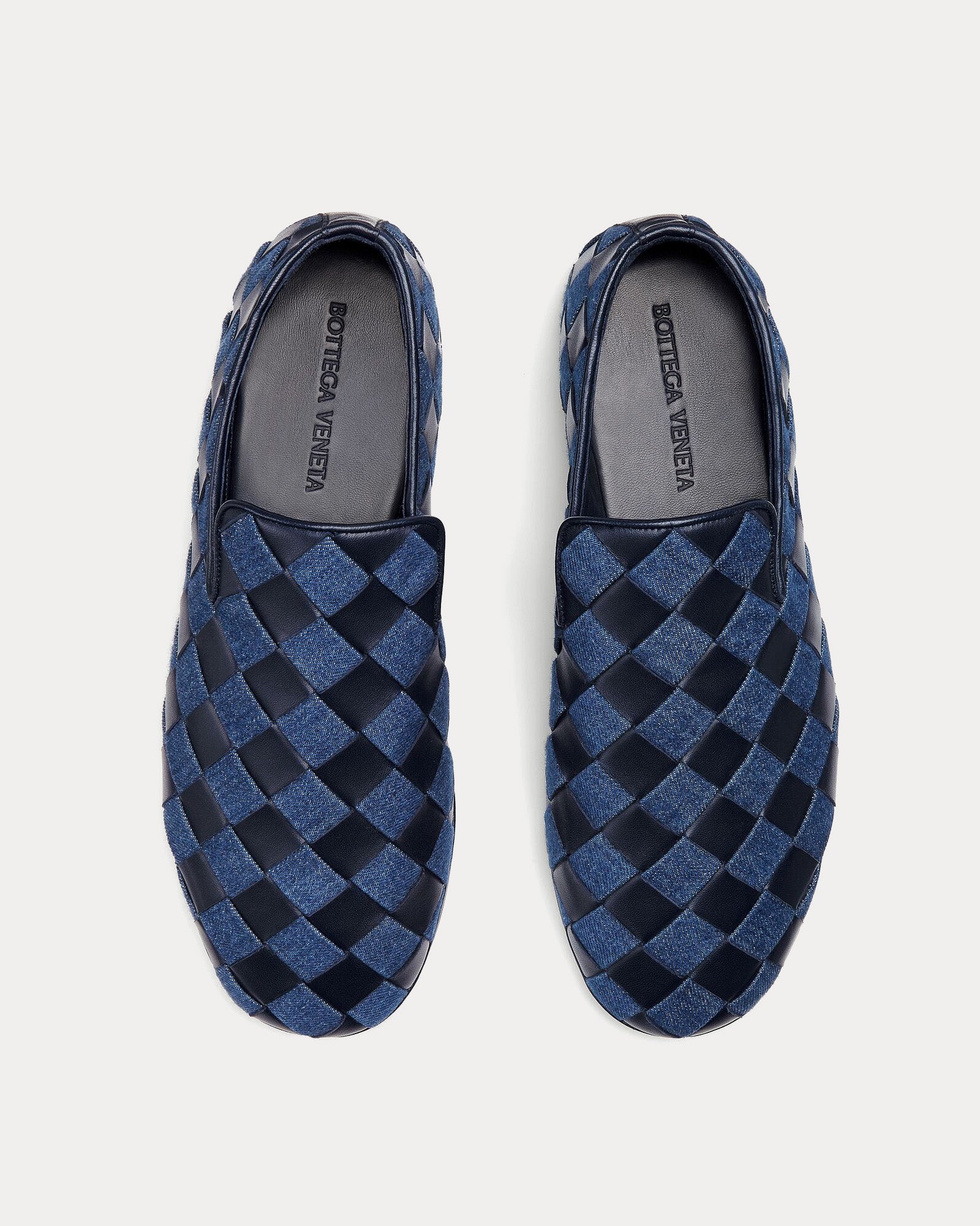 Bottega Veneta Sunday Slipper Indigo / Abyss Slip Ons - 2