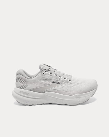 Brooks Running Glycerin 21 White / White / Grey Running Shoes