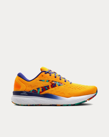 Brooks Running Ghost 16 'Parkrun' Apricot / Blue / Aqua Running Shoes